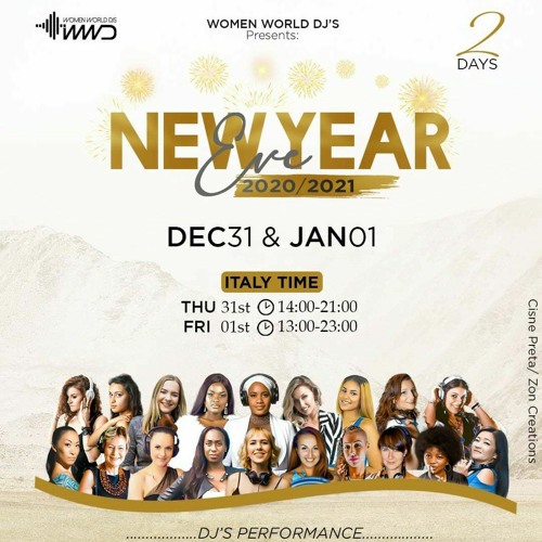 Cabo zouk kizomba/ back to the basics/ Dj Chrissy/ Women World Djs/ New Year Eve 31.12.20