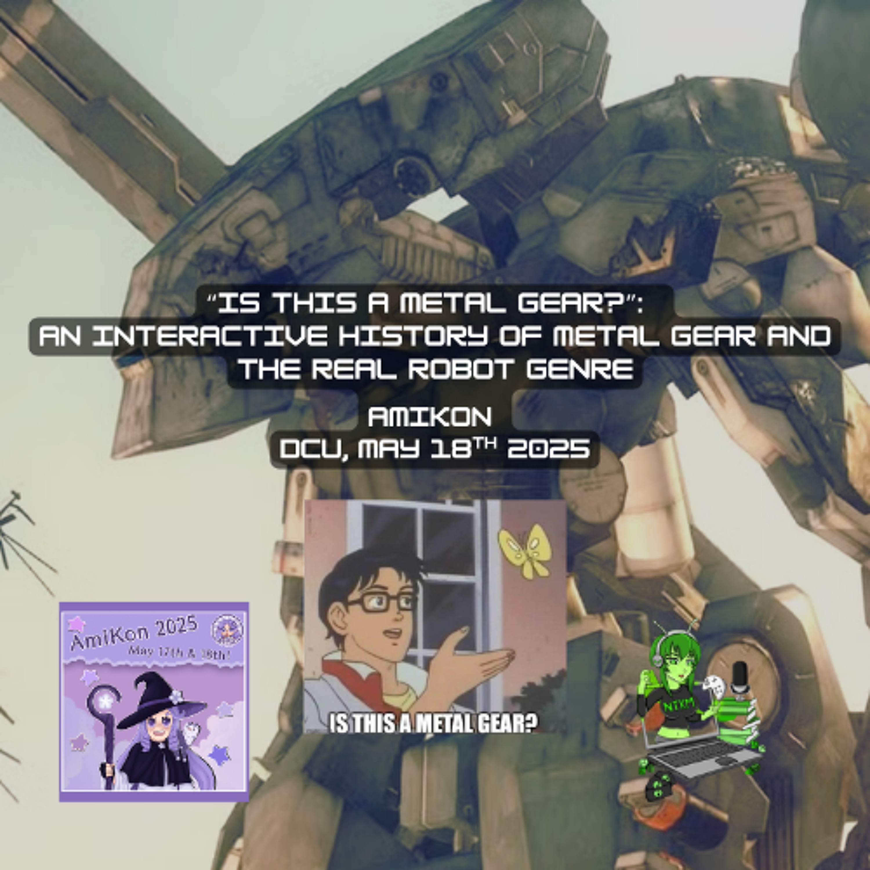 Nerd To Know Basis #262🤓: Is This A Metal Gear | Live from Amikon 2025, Dublin | Panel episode artwork