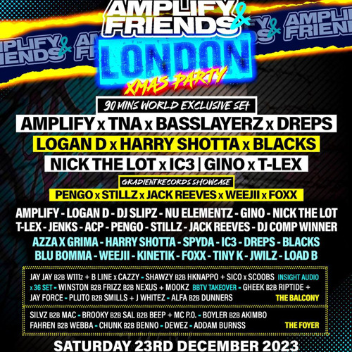 AMPLIFY AND FREINDS - LONDON XMAS PARTY  - DJ COMPETITION ENTRY  - STATIK