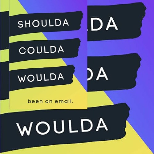 {*EPUB)->DOWNLOAD Shoulda, Coulda, Woulda Been an Email | 6x9 Notebook for Meetings and Bosses, 100