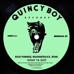 Rich Furniss, Boogietraxx, Roni - What Ya Got