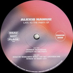 Alexis Namur - Late To The Party (BMP102)