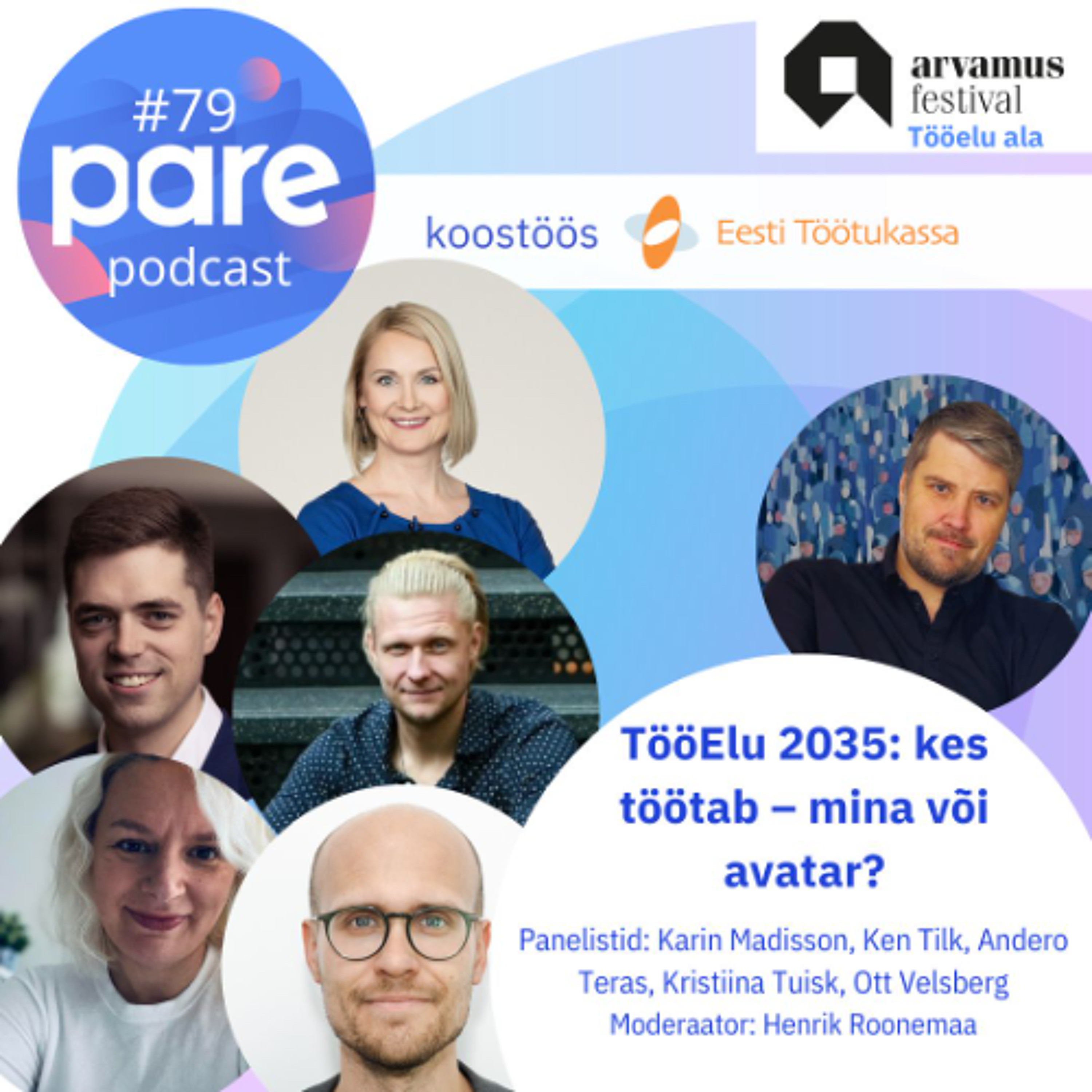 PARE Podcast #79 Arvamusfestival 2024 Tööelu ala: TööElu 2035: kes töötab – mina või avatar?