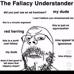 Mad at the maker(ad hominem)