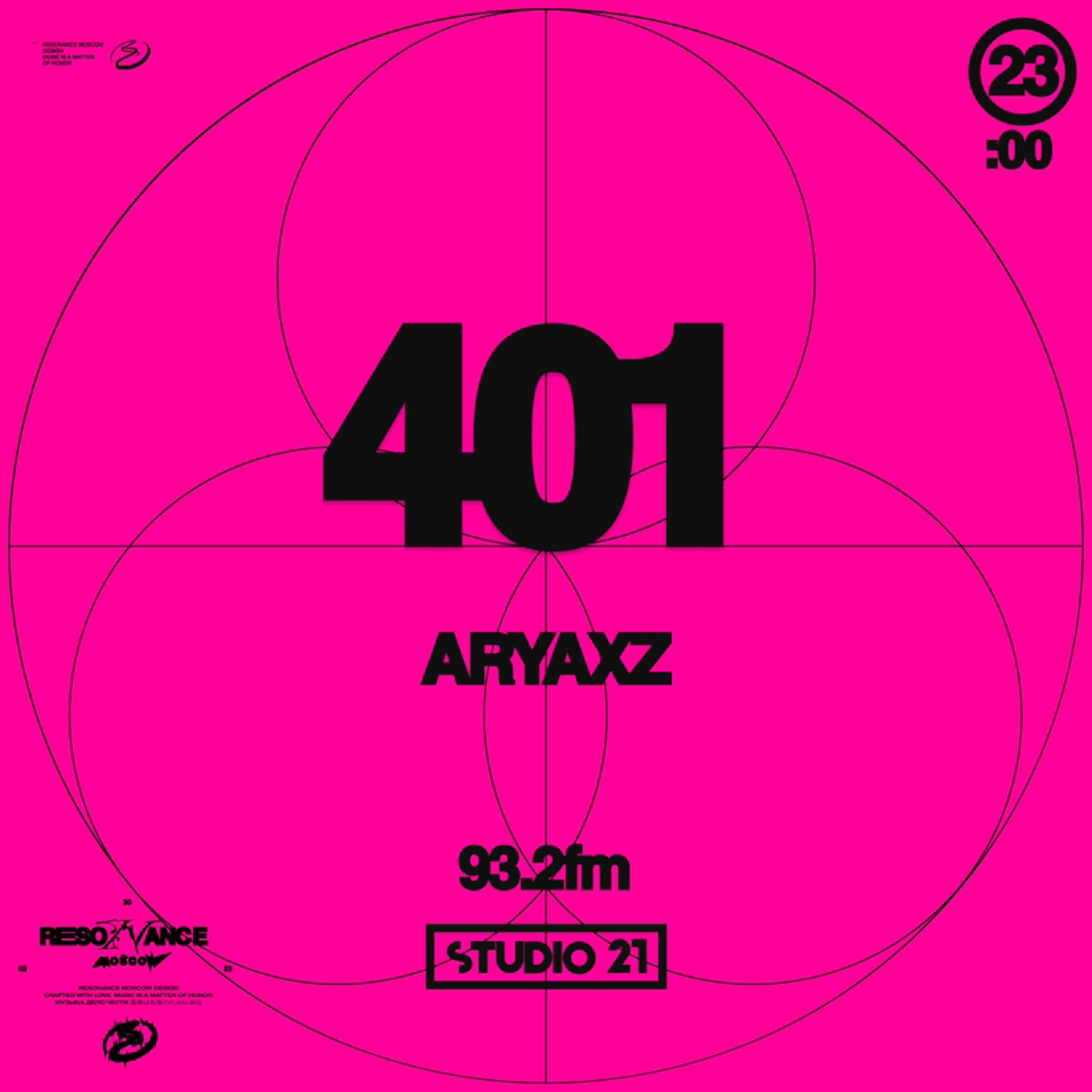 Resonance Moscow 401 w/ Aryaxz (23.09.2023) episode artwork