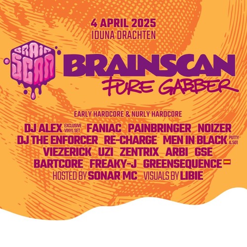 𝐃𝐉 𝐓𝐡𝐞 𝐄𝐧𝐟𝐨𝐫𝐜𝐞𝐫 - Brainscan | Iduna, Drachten NLD (04-04-2025)