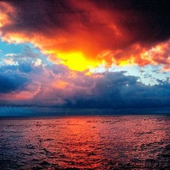 Fly over the ocean
