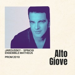 Philippe Jaroussky sings "Alto Giove" from Nicola Porpora's "Polifemo" (2010)