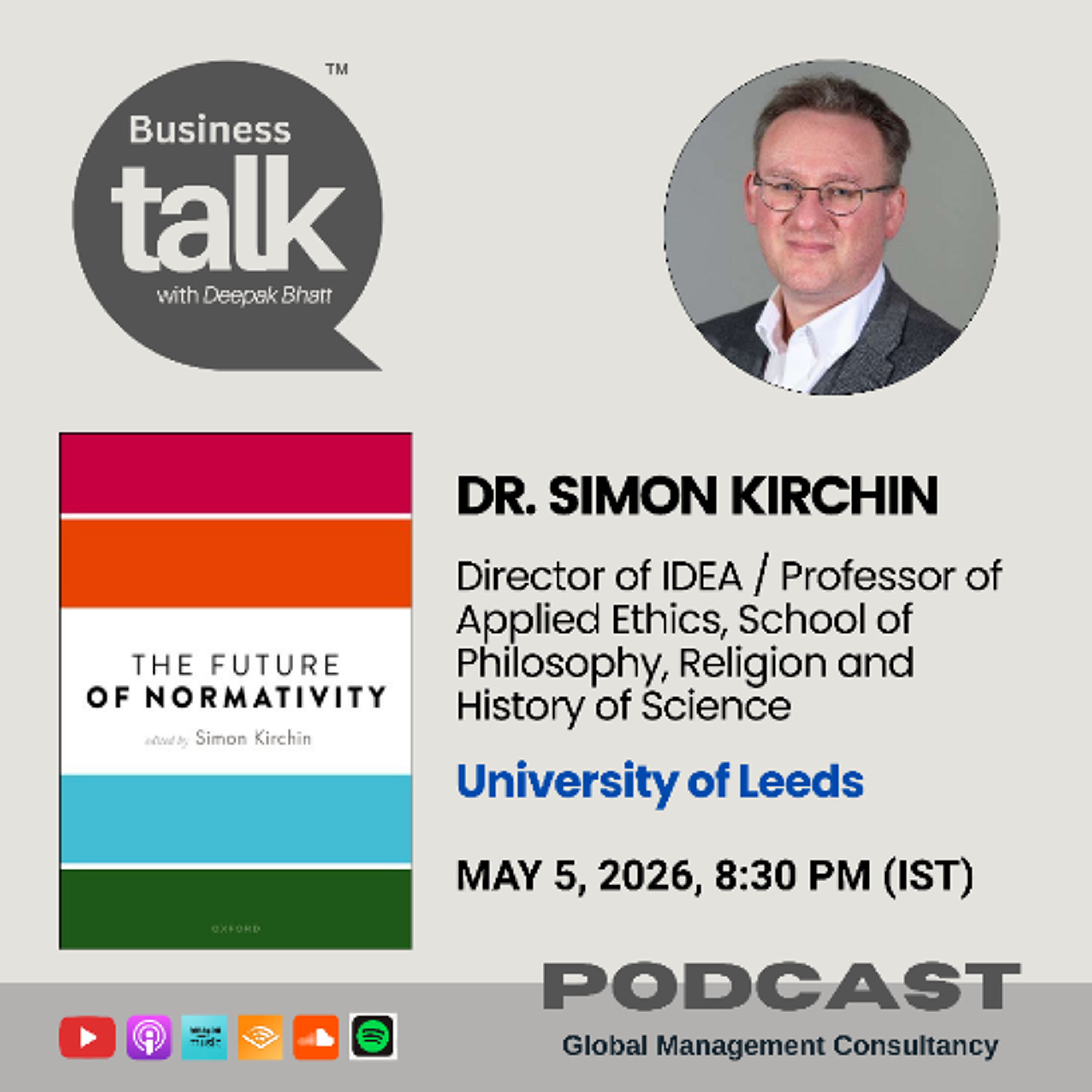 Beyond Right and Wrong: Dr. Simon Kirchin on The Future of Normativity episode artwork