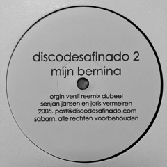 joris vermeiren / senjan jansen - mijn bernina (dubeel)