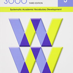 [Read] EBOOK 📫 Wordly Wise 3000 : Systematic Academic Vocabulary Development, Book 3