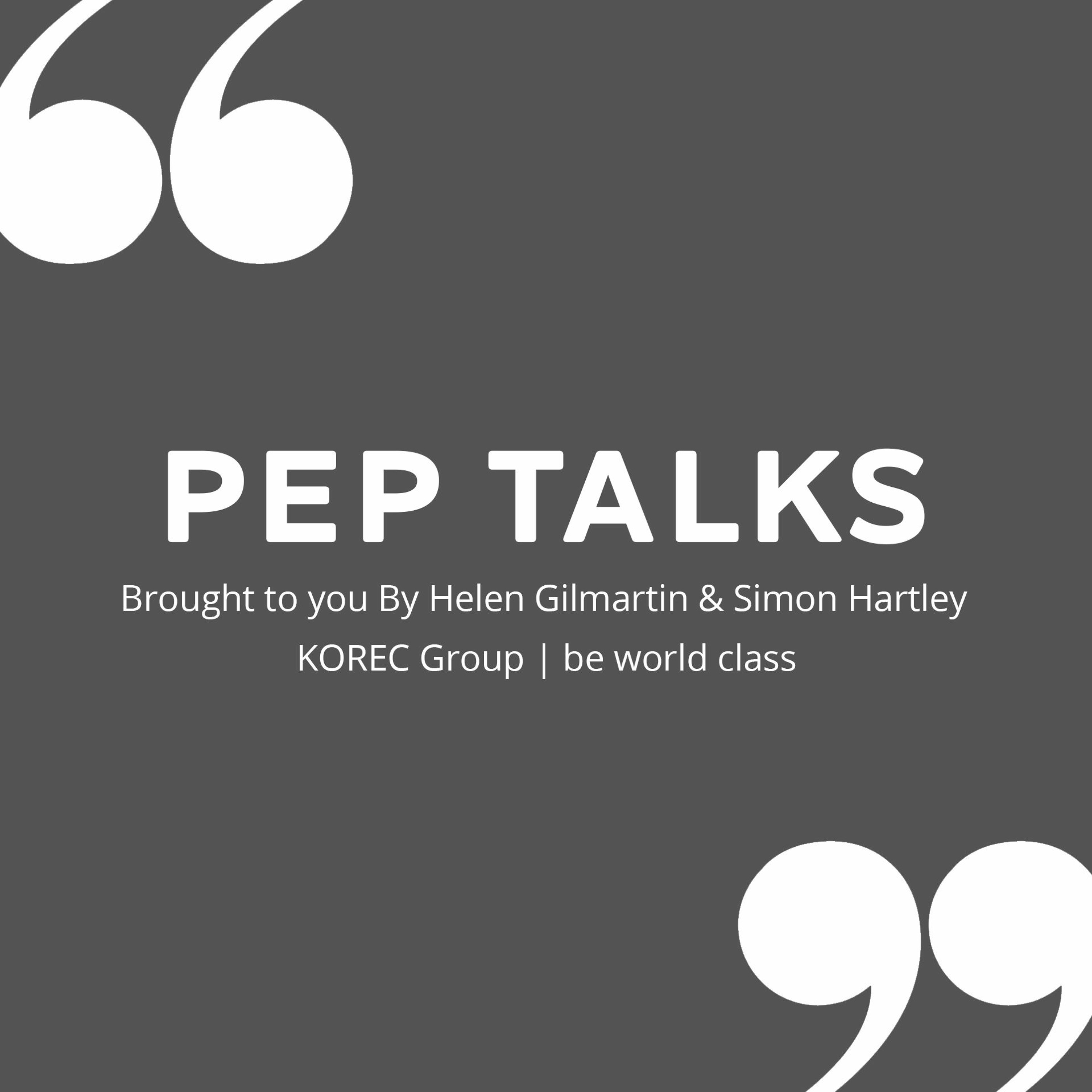 Pep Talks