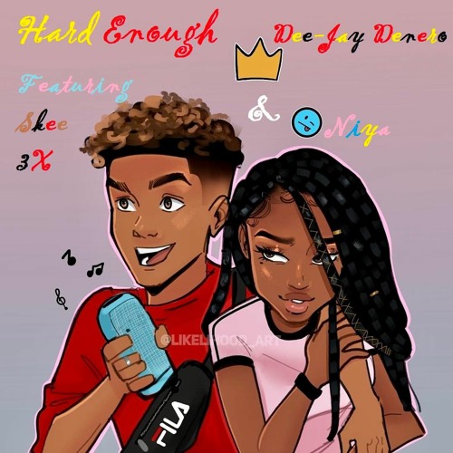 Hard Enough Dee-Jay Denero featuring Niya and Skee 3X 2020 Visions Album