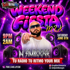 SiMBOOGiE OPEN FORMAT MiX #1 RADIORITMOMIX WEEKEND FIESTA MIX @djsimboogie @radioritmomix