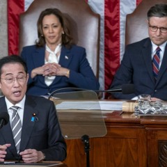客語口譯日本首相岸田文雄在美國參眾兩院聯席會演講