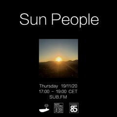 Sun People - 19/11/20 - SUB FM