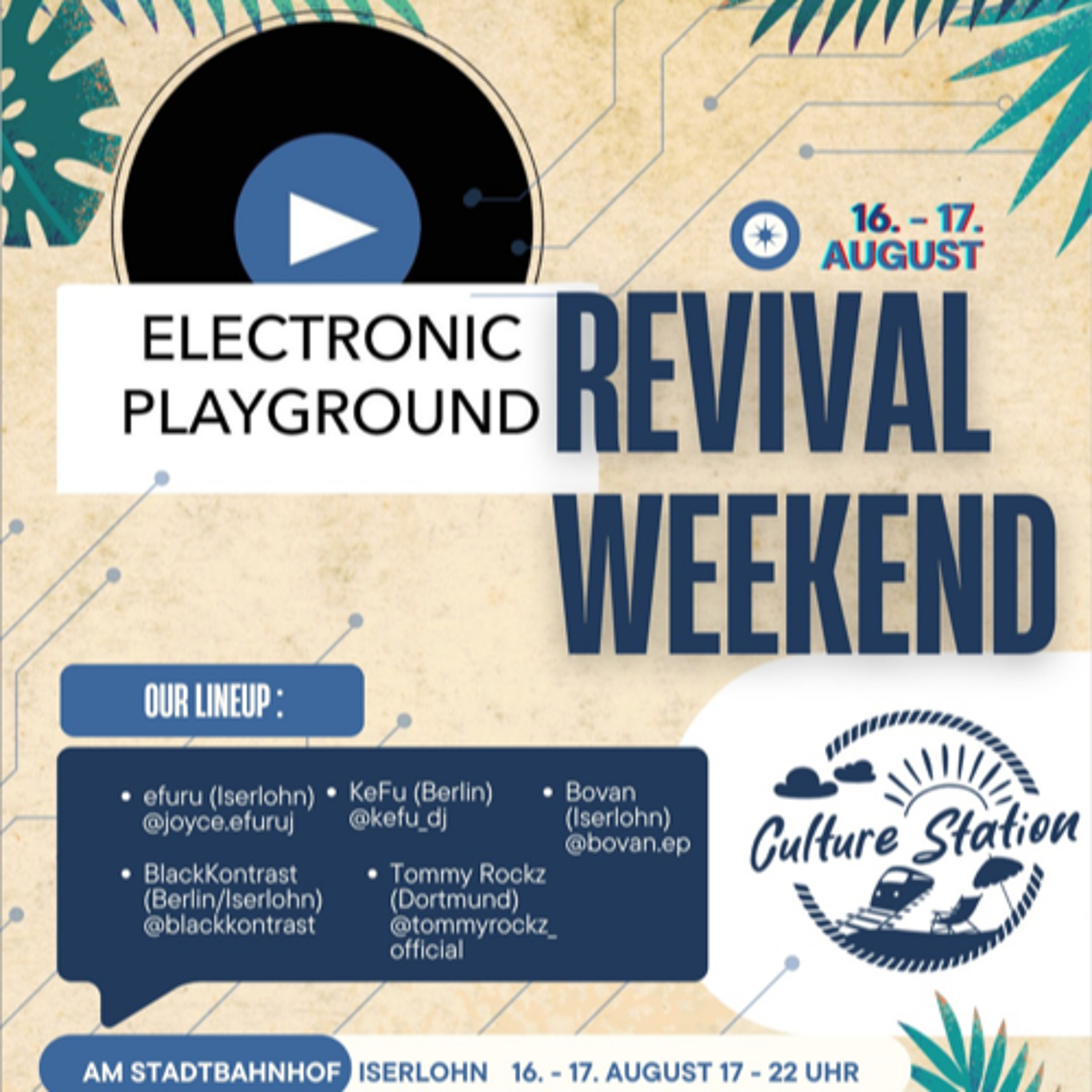 TOMMY ROCKZ @ Electronic Playground Revival Weekend *OPEN AIR* pres. by Culture Station Iserlohn episode artwork