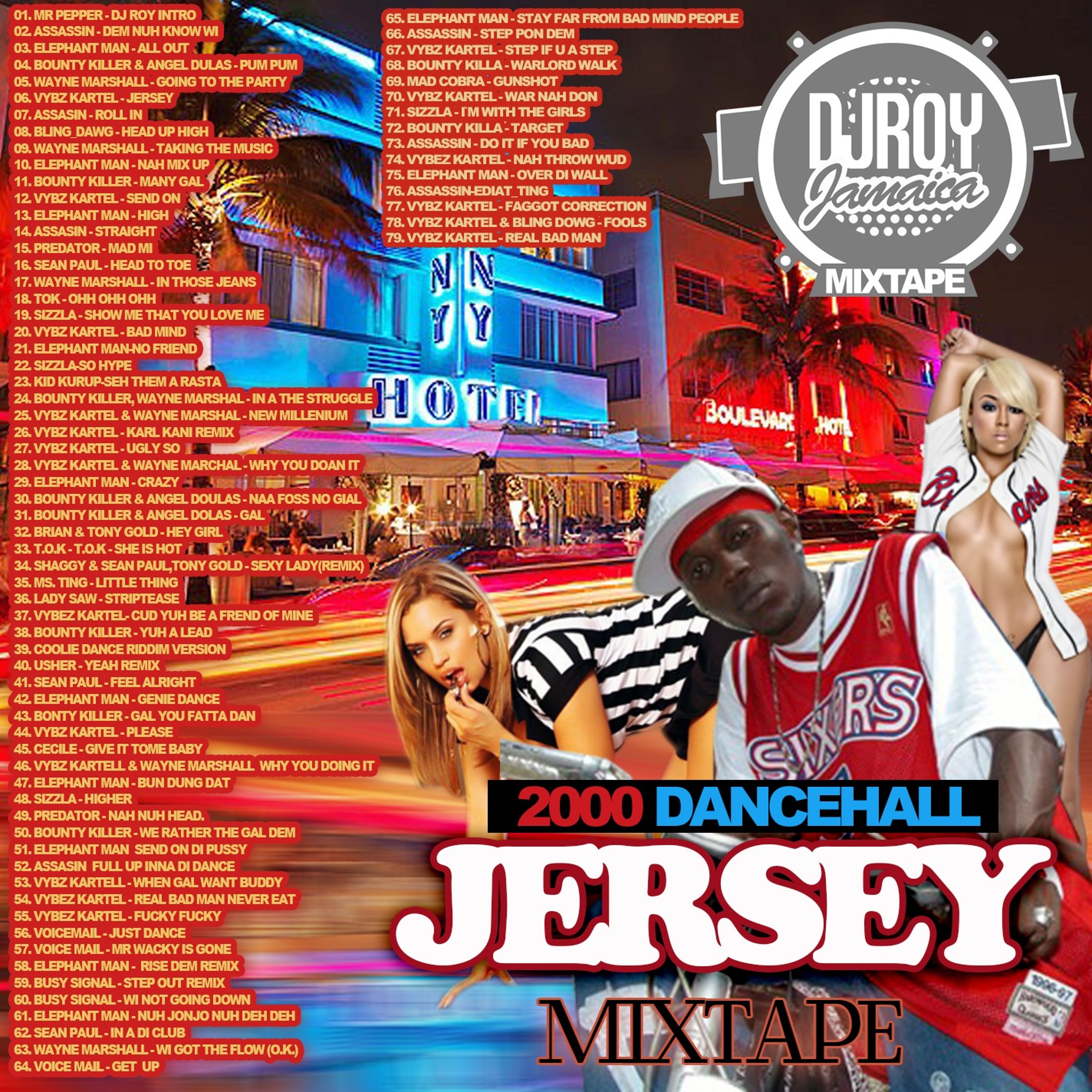 DJ ROY PRESENTS JERSEY 2000 OLD SKOOL DANCEHALL  MIX