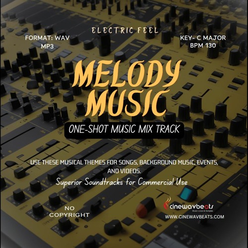 Stream Melody House Music for Songs Electric Feel C Major- Bpm 130 ...