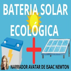 Bateria Solar 2 Em 1  ambientalmente correta