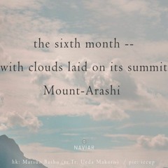The Summit of Arashiyama [NaviarHaiku440]