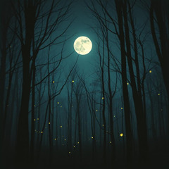 By the light of the moon