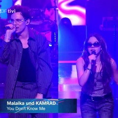 Malaika Wainwright & KAMRAD - You Don't Know Me - Dein Song 2024 Finals