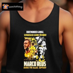 Borussia Dortmund Legend Marco Reus Final Season Thank You For All Captain Shirt