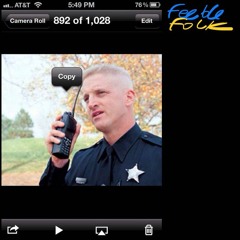 and he shot out lightnings, and discomfited them.