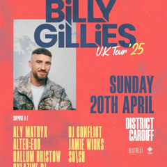 SO/SH Live @ Billy Gillies UK Tour (District, Cardiff) 20.04.2025
