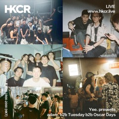 Yee. presents adam. b2b Tuesday b2b Oscar Days - 04/12/2025