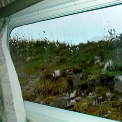 Rain Hitting Campervan Roof and Window