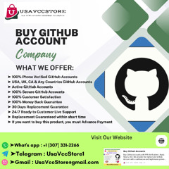 Buy GitHub accounts - 100% aged & real Achievement