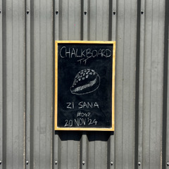 Chalkboard TT #047 - zi sana