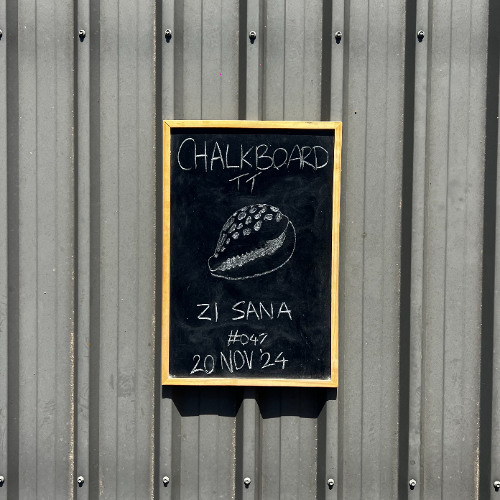 Chalkboard TT #047 - zi sana