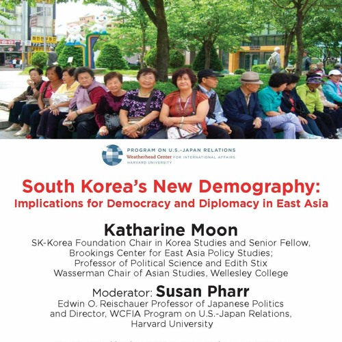 "South Korea’s New Demography," Katharine Moon (Brookings Institution)