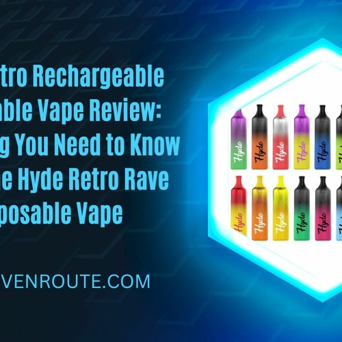 hyde retro vape Hyde Retro RAVE Disposable Vape main image 1