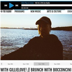 FBI RADIO BRUNCH WITH BOCCONCINI // GUEST MIX 19-09-21