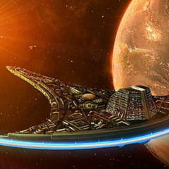 Journey through the Stars - Underscore, orchestral mockup.