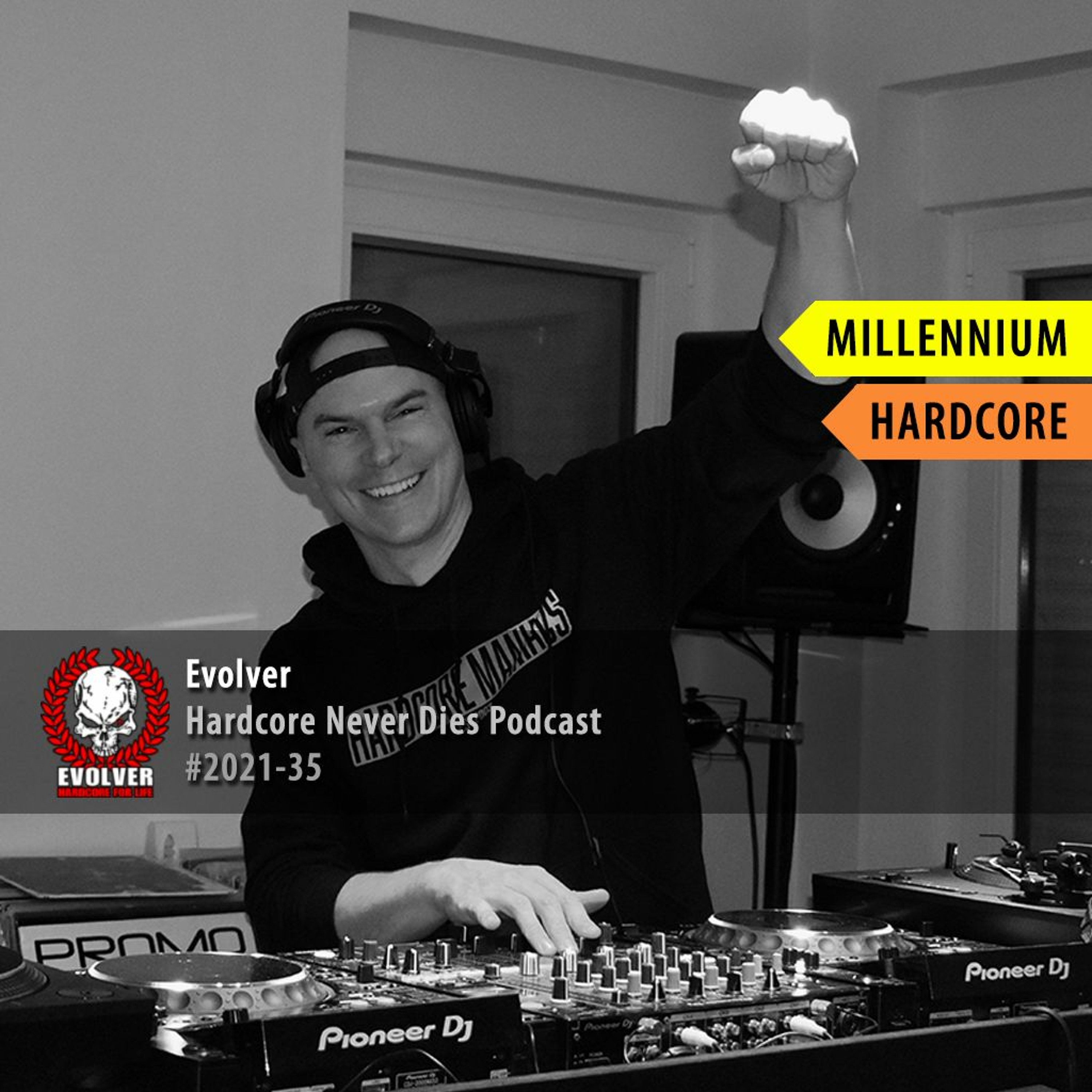 #2021-35 [Millennium Hardcore] Evolver - Hardcore Never Dies Podcast episode artwork