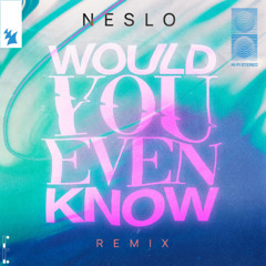 Audien & William Black feat. Tia Tia - Would You Even Know (Neslo Remix)