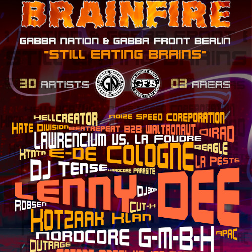 NSC @ BRAINFIRE - Still Eating Brains - 2X3ME FLOOR - 2025.04.26. - Berlin