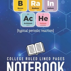✔Ebook⚡️ Science Notebook For Periodic Use: Periodic Elements spell BRAIN ACHE [typical periodi