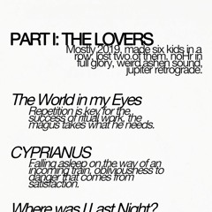 The World In My Eyes
