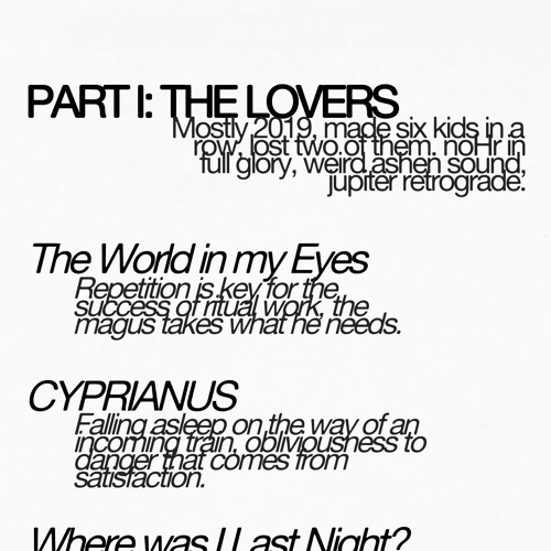 The World In My Eyes
