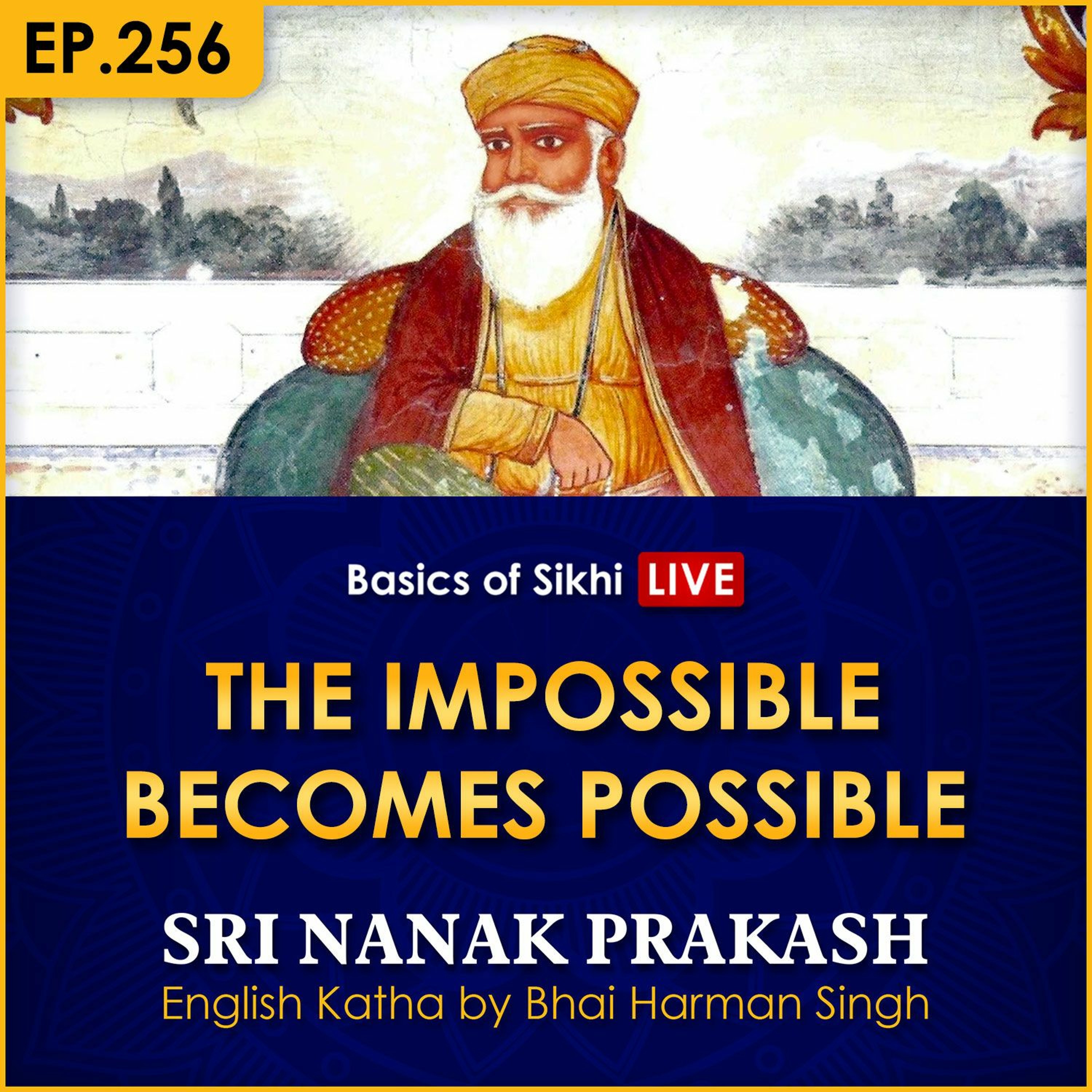 #256 The Impossible Becomes Possible | Sri Nanak Prakash Katha | Bhai Harman Singh episode artwork