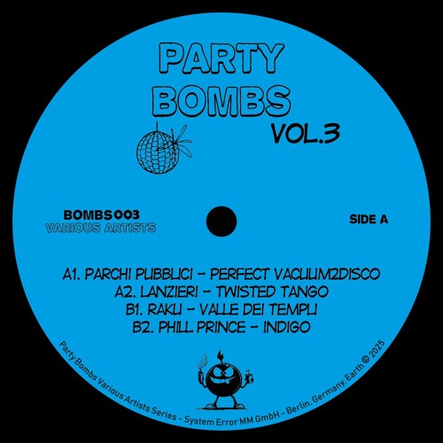BOMBS003 Various Artists - Party Bombs Vol. 3