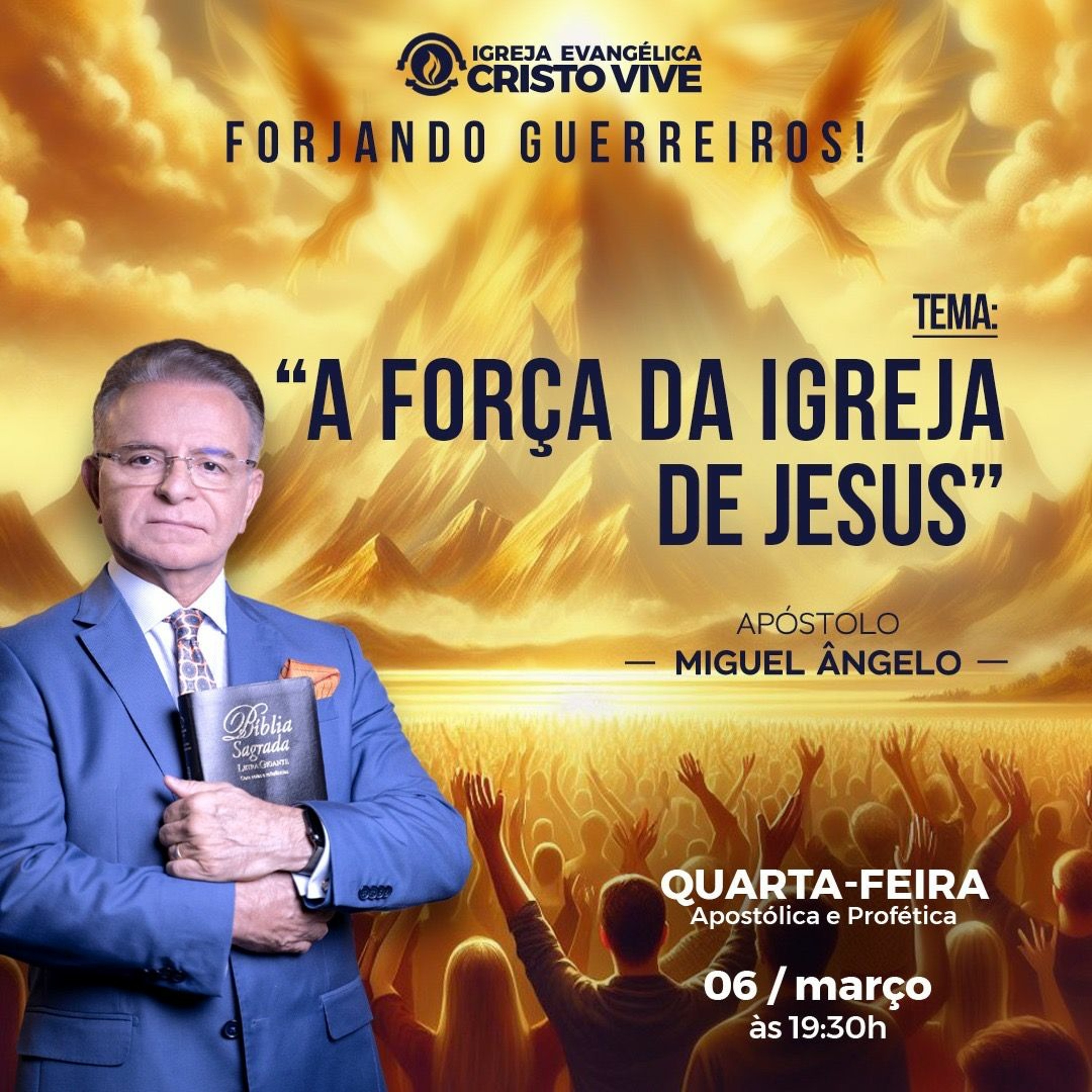 Igreja Evangélica Cristo Vive - Ap. Miguel Ângelo