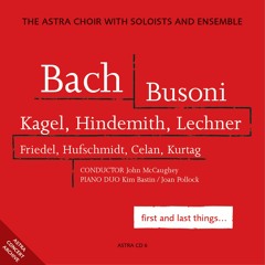 First and last things