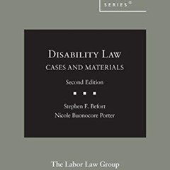 [DOWNLOAD] PDF 💔 Disability Law: Cases and Materials (American Casebook Series) by
